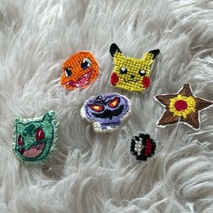 Handmade Pokémon Pins